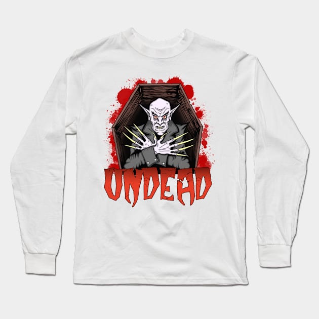 UNDEAD Long Sleeve T-Shirt by RowdyPop